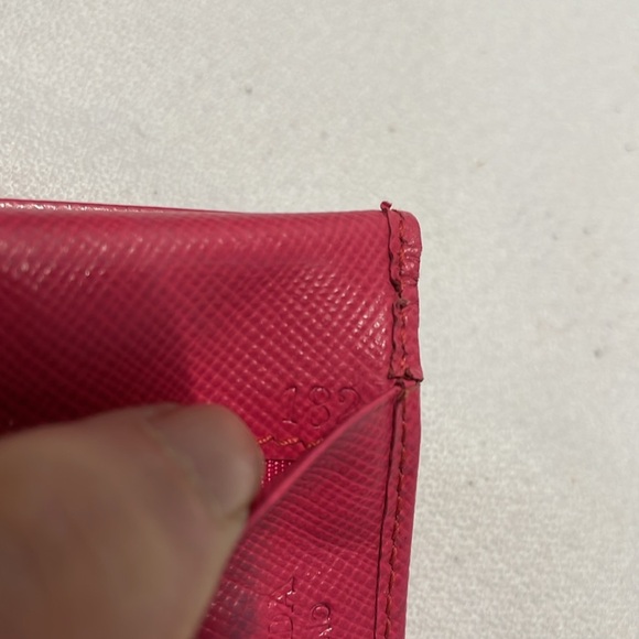 Prada Pink Saffiano leather key case - Picture 11 of 11